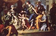 Francesco Solimena Dido Receiving Aeneas and Cupid Disguised as Ascanius oil on canvas